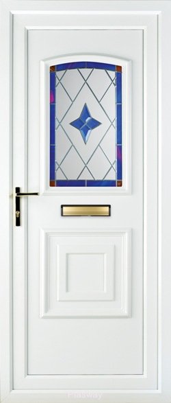 An example of a uPVC door