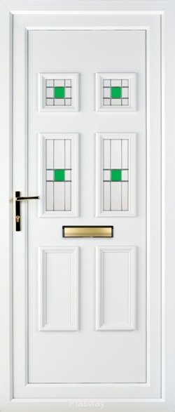 An example of a uPVC door