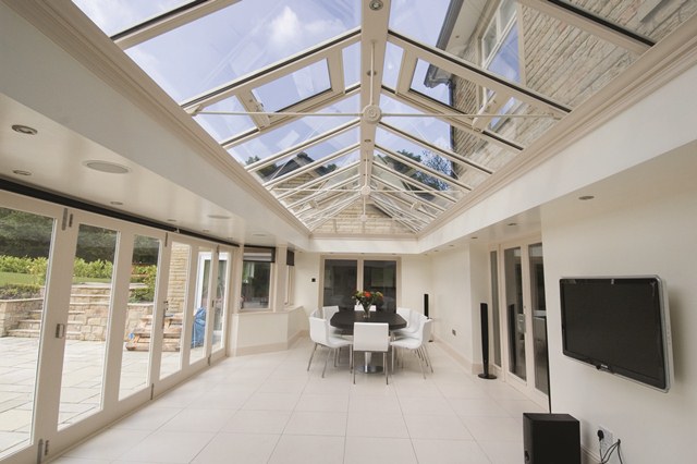 Stunning orangery style conservatory