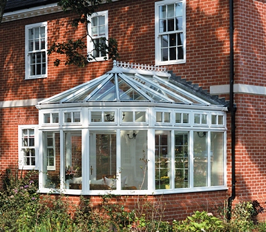 An example of a Victorian style conservatory